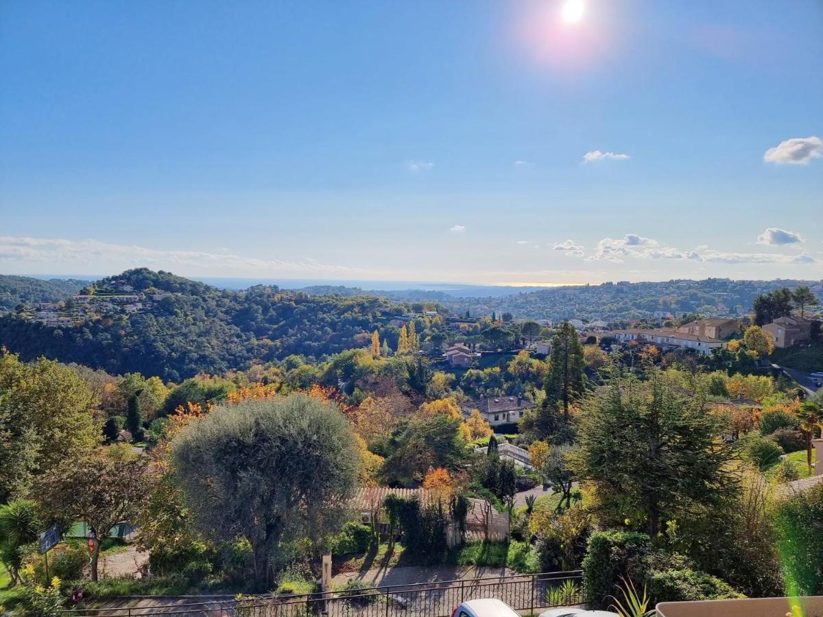2 Pieces D'Exception Vue Mer Apartment Vence Bagian luar foto